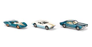 Corgi Toys Group of 3 Die Cast Cars w/Original Box