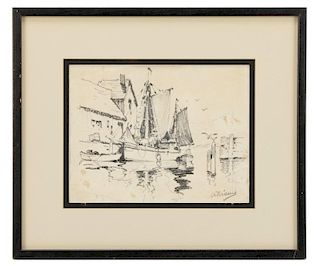 Anthony Thieme, "Fishing Boat, Gloucester"