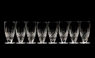 8 Waterford Crystal "Lismore" Iced Tea Glasses