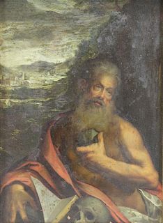 After Jusepe De Ribera. Portrait of a Saint.
