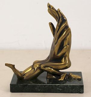 GRITSENKO. Bronze Modernist Sculpture.
