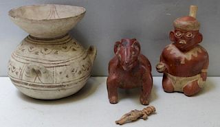 Pre Columbian Pottery Grouping