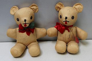 Unusual Signed Hollywood Teddy Bears Silent Era