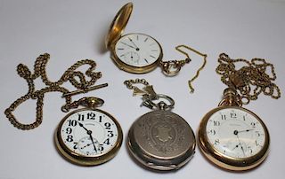 JEWELRY. Assorted Grouping of Pocket Watches.