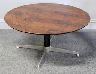 Midcentury Adjustable Rosewood Side / Coffee Table
