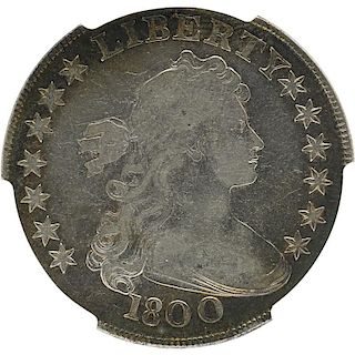U.S. 1800 DRAPED BUST $1 COIN