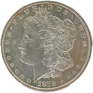 U.S. 1878 7TF VAM 31 MORGAN $1 COIN