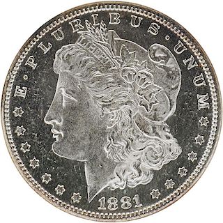 U.S. 1881-S MORGAN $1 COIN