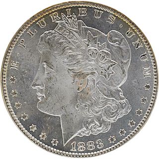U.S. 1883-CC MORGAN $1 COIN