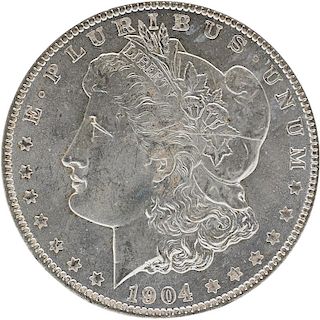U.S. 1904-O MORGAN $1 COIN