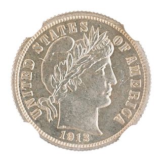 U.S. 1913 PROOF 10C COIN