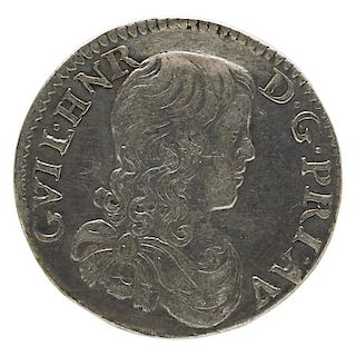 1660 FRENCH STATES ORANGE 1/12 ECU COIN