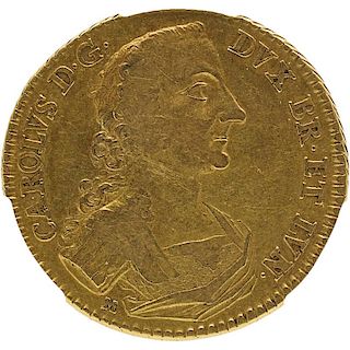 1747-EK-M 10 THALER GERMAN STATES GOLD COIN