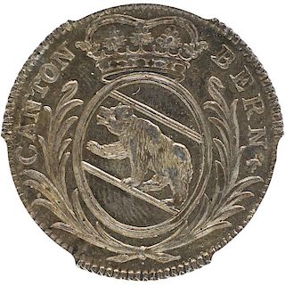 1808 SWITZERLAND BERN 5 BATZ COIN
