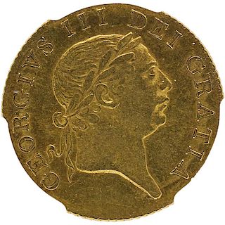 1813 GREAT BRITAIN GOLD GUINEA COIN