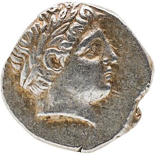 KINGS OF PAEONIA AR TETRADRACHM COIN
