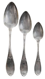 Twelve Seymour Coin Silver Spoons