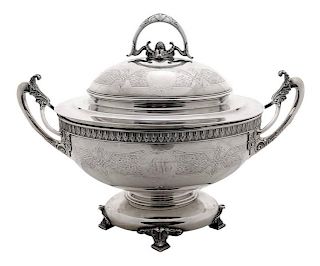 Tiffany Sterling Covered Tureen