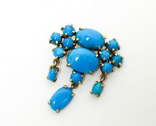 Chinese Turquoise Pendant