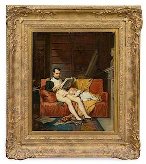 Artist Unknown, (19th Century), Napoleon Bonaparte and Stephanie de Beauharnais
