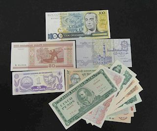Group of 14 Pieces Paper Money