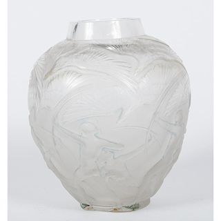 Lalique Archer Vase