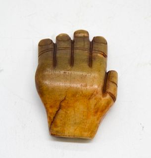 Chinese Carved Jade Hand
