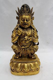 Chinese Bronze Gold of Wealthy
