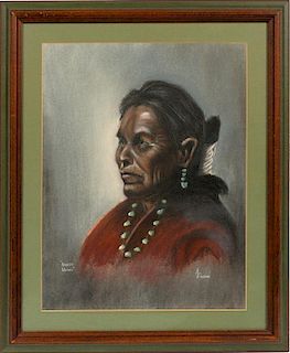 A. FIORINA PASTEL ON PAPER