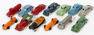 TOOTSIE TOY AND ARCADE CAST METAL TOY CARS & TRUCKS