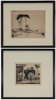 Two Southern Etchings