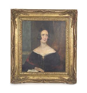 Artist Unknown, (19th Century), Untitled (Portrait of a Lady)