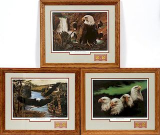DON MARCO DOUBLE EAGLE SERIES LITHOGRAPHS THREE