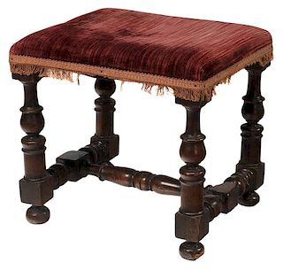 Antique French Baroque Style Walnut