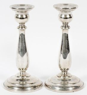 WATRUS SILVER STERLING SILVER CANDLE STICKS