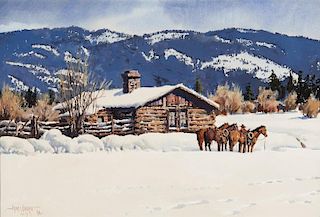 James Boren | Colorado Snow Scene