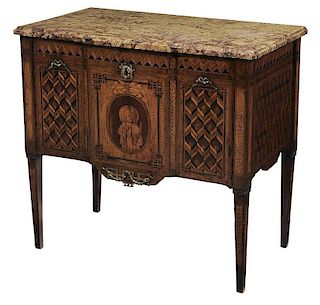 Louis XVI Parquetry and Marquetry