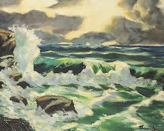 Frederic Waugh | The Crashing Wave