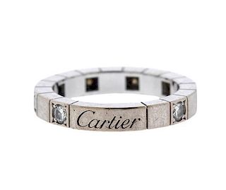 Cartier Lanieres 18K Gold Diamond Band Ring