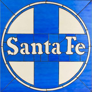 "Santa Fe" Stained Glass, Mick Needham