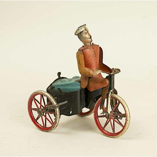 Lehmann's Motor Rad-Cycle Wind Up Toy