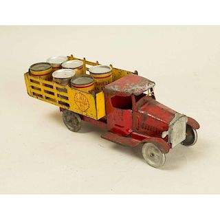 Metalcraft Shell Motor Oil Delivery Truck