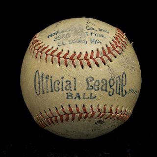1950 St. Louis Cardinals Signed Baseball