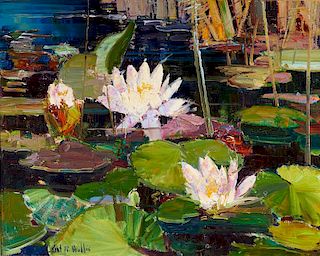 Kent Wallis | Lilies in the Water