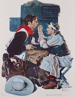 Norman Rockwell | The Texan