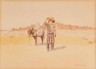 Leonard H. Reedy | Prospector and Burro