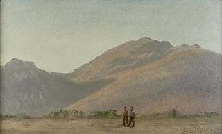 Albert Bierstadt | White Mountains, New Mexico