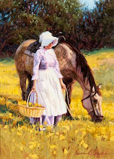 Bruce Greene | Young Girl with Horse