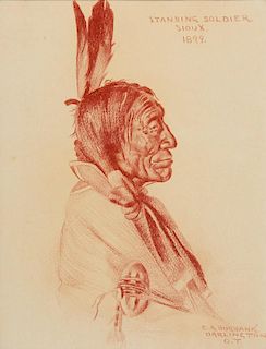 Elbridge Ayer Burbank | Standing Soldier, Sioux, 1899