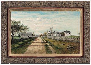 Frank Henry Shapleigh (1842-1906)      Lewis W. Nute Farm, Milton, New Hampshire